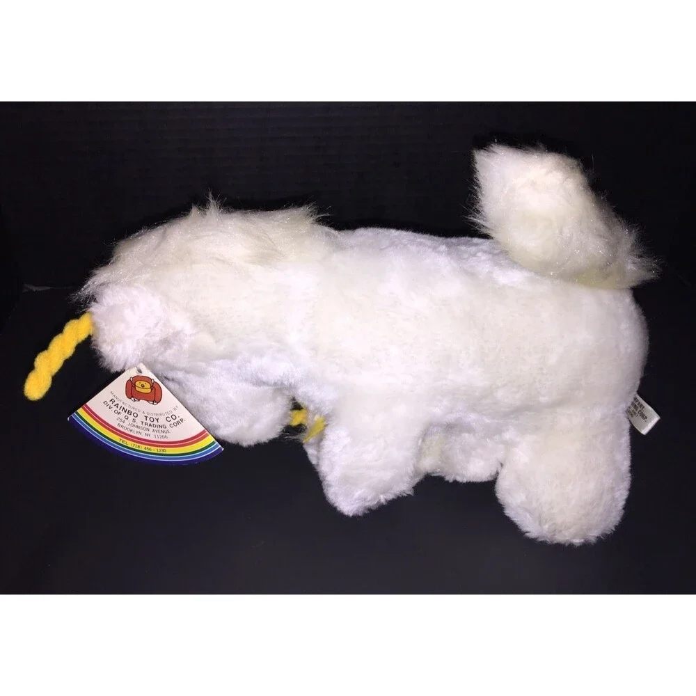 Vintage 1982 Unicorn & Baby In Pouch 14